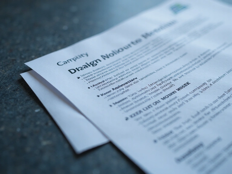 Immagine astratta che rappresenta documenti legali o la privacy dei dati